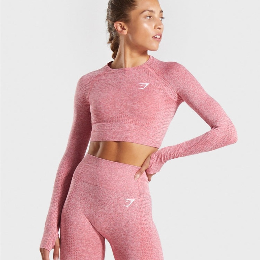 Gym shark set pink XS